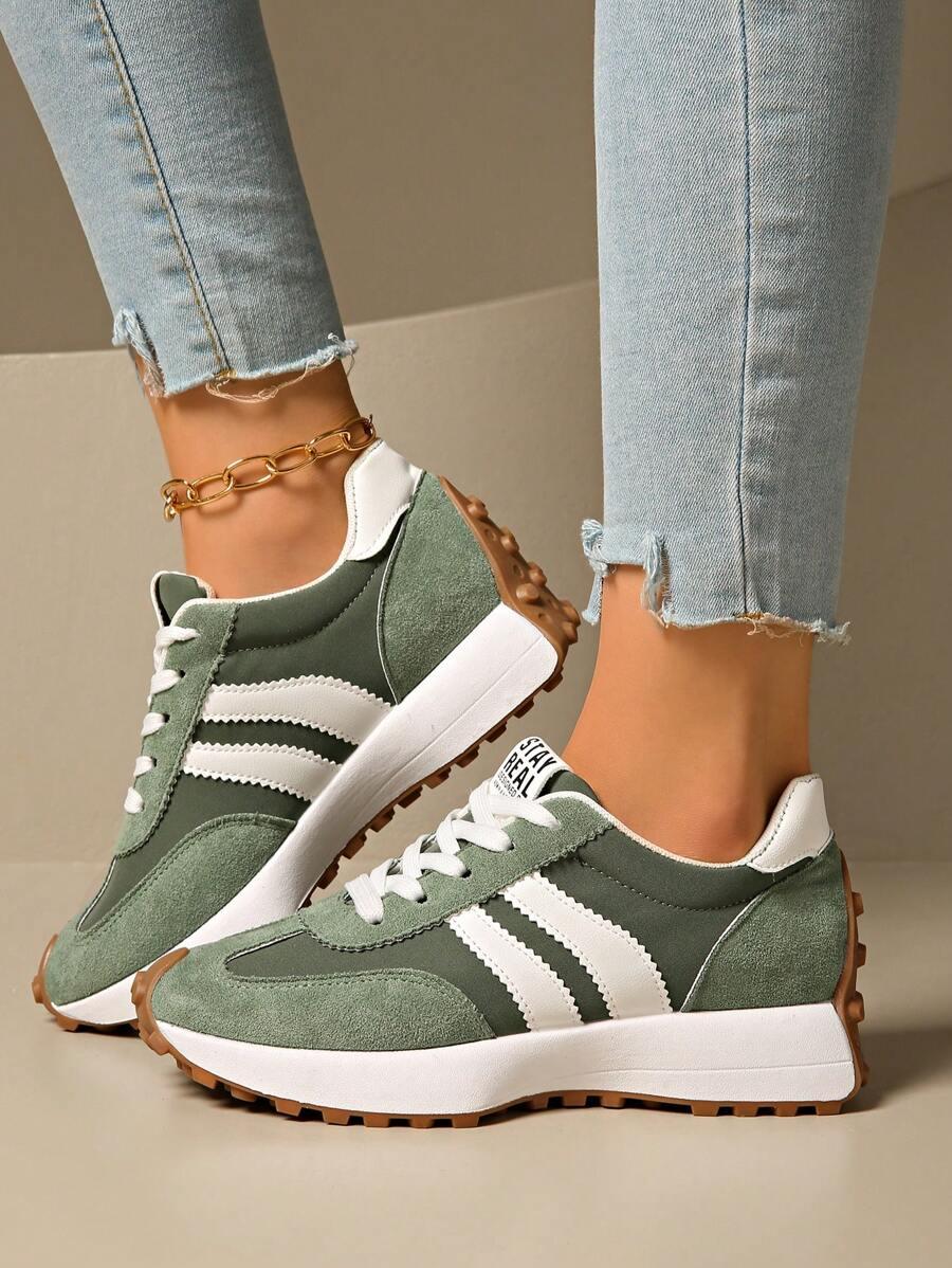 ZIELONE BUTY SPORTOWE