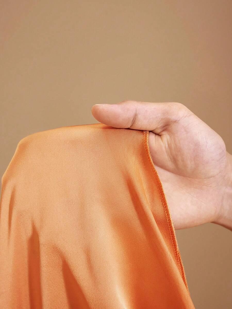 SATYNOWA MAXI SUKIENKA