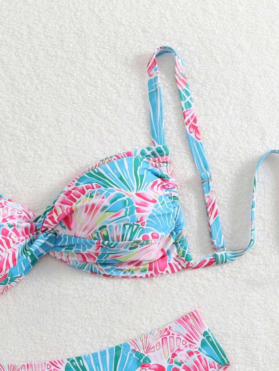 komplet bikini print 