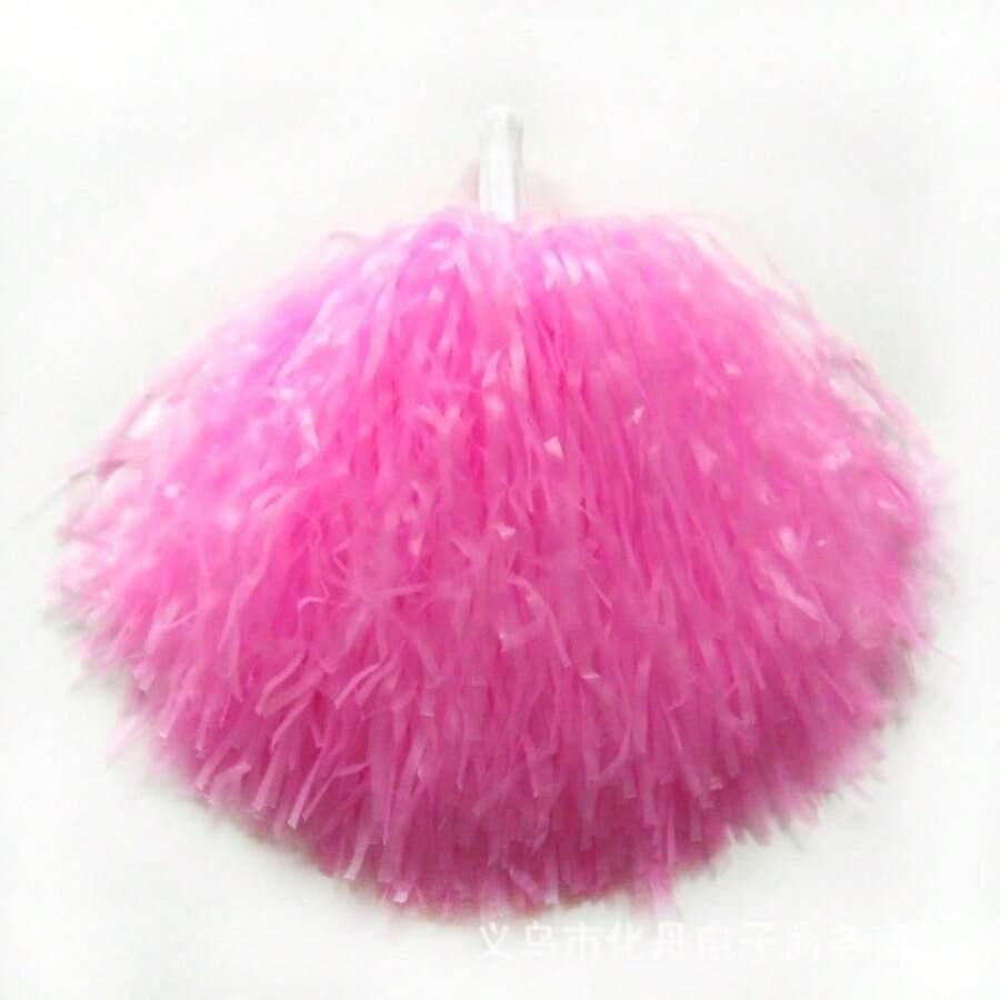 białe pompony cheerleaderki 2-pack