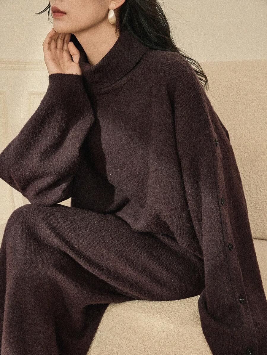 KOMPLET SWETER SPÓDNICA