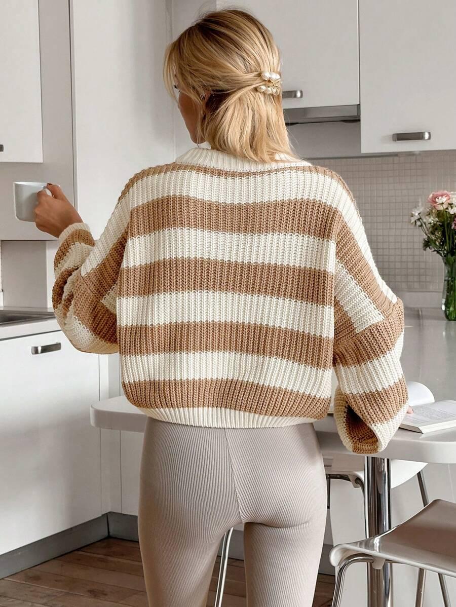 SWETER WZÓR PASKI
