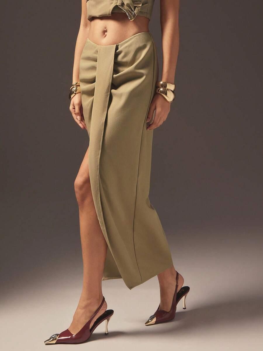 ELEGANCKA SPÓDNICA MAXI