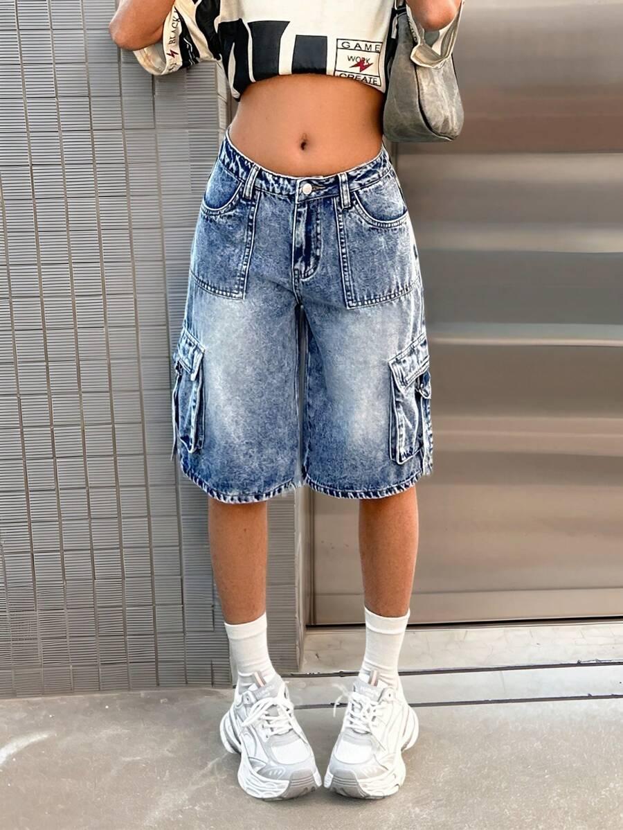 SPODENKI JEANS KIESZENIE