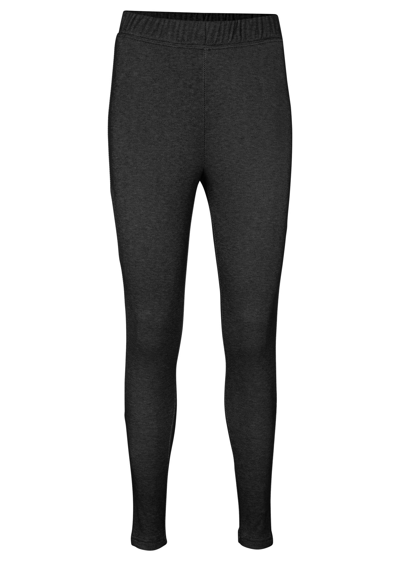 CZARNE LEGGINSY CASUAL