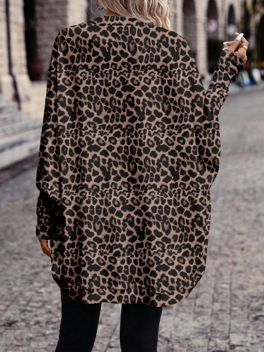 NARZUTA DŁUGI RĘKAW ANIMAL PRINT