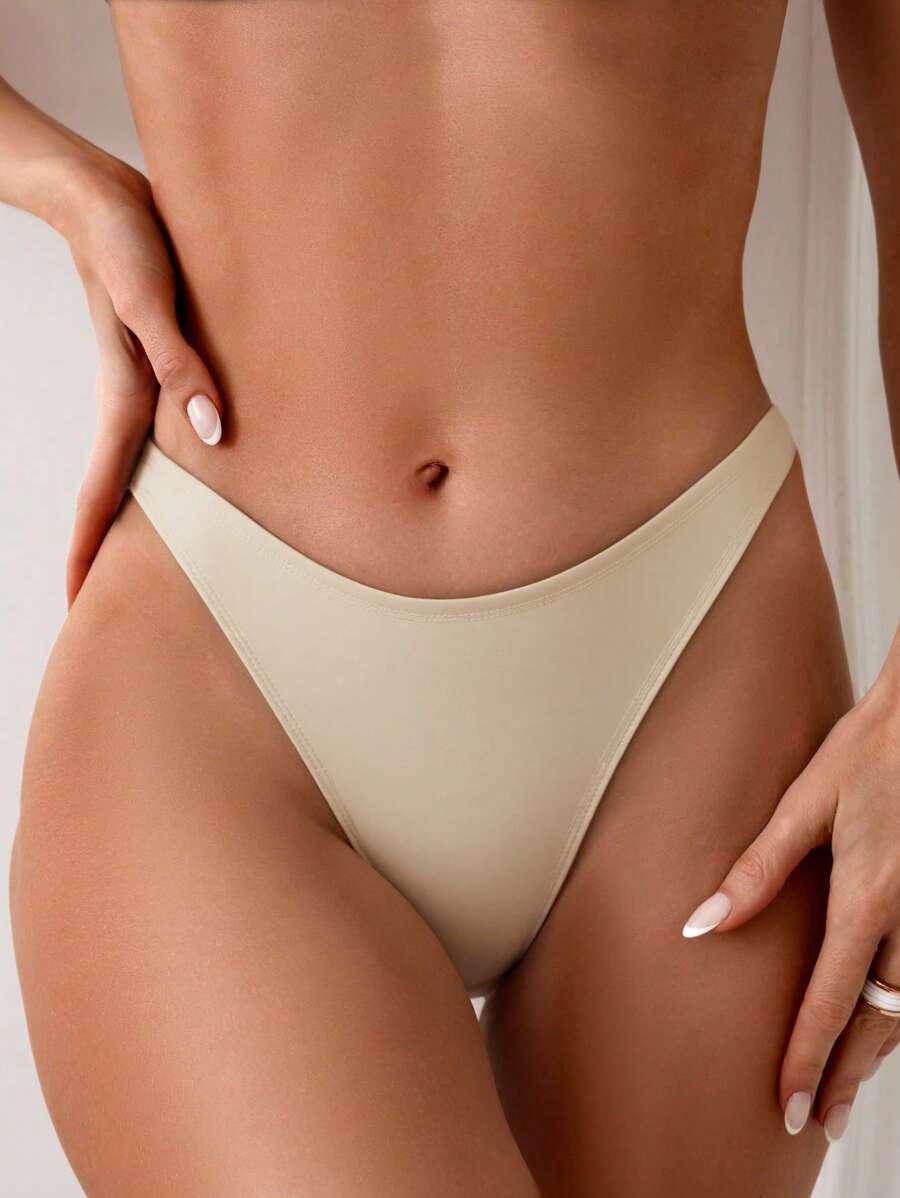 BEŻOWY DÓŁ BIKINI