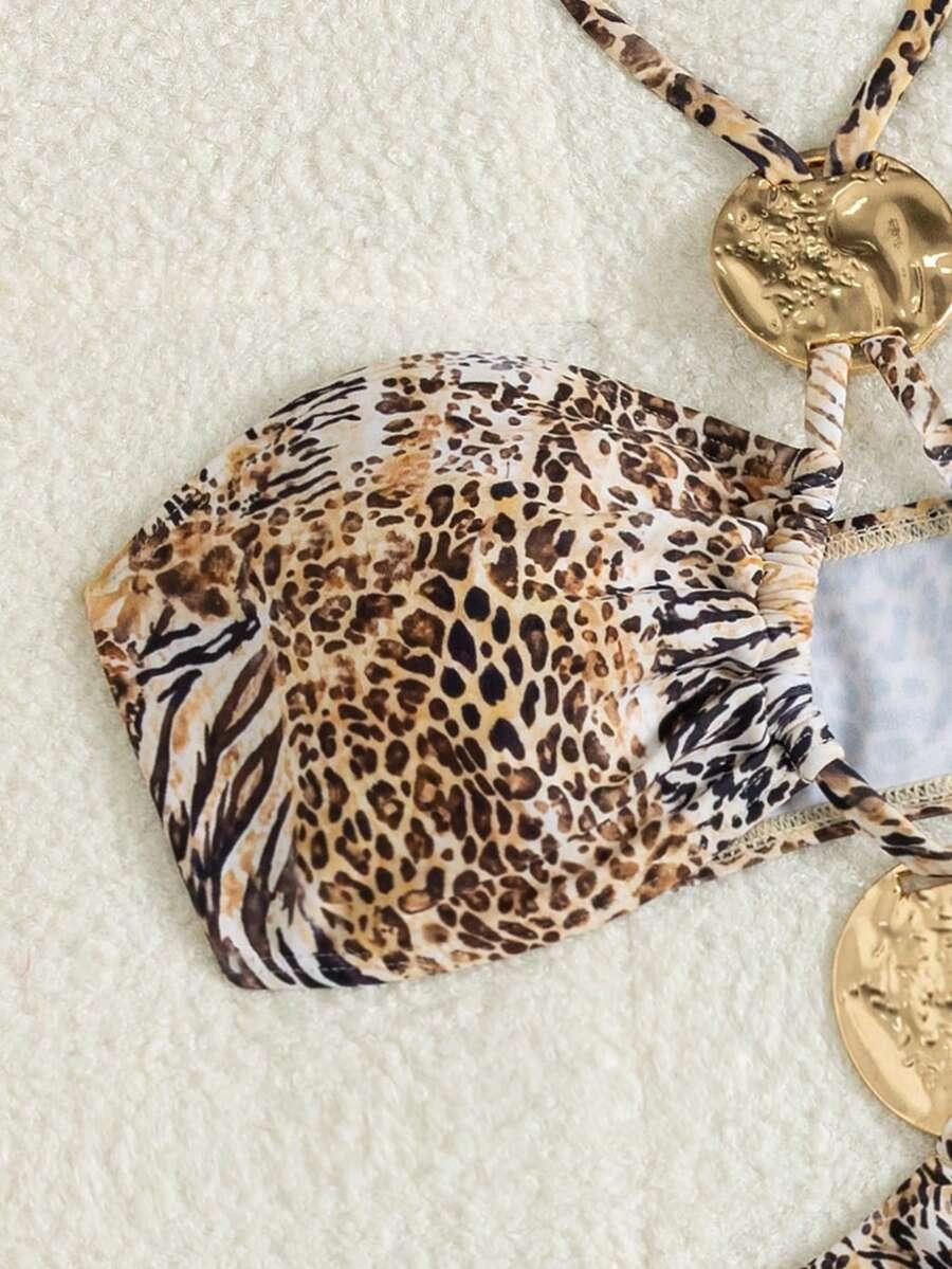 JEDNOCZĘŚCIOWY STRÓJ KĄPIELOWY ANIMAL PRINT