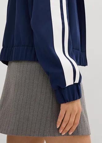 BLUZA DAMSKA Z LAMPASAMI KAPTUR