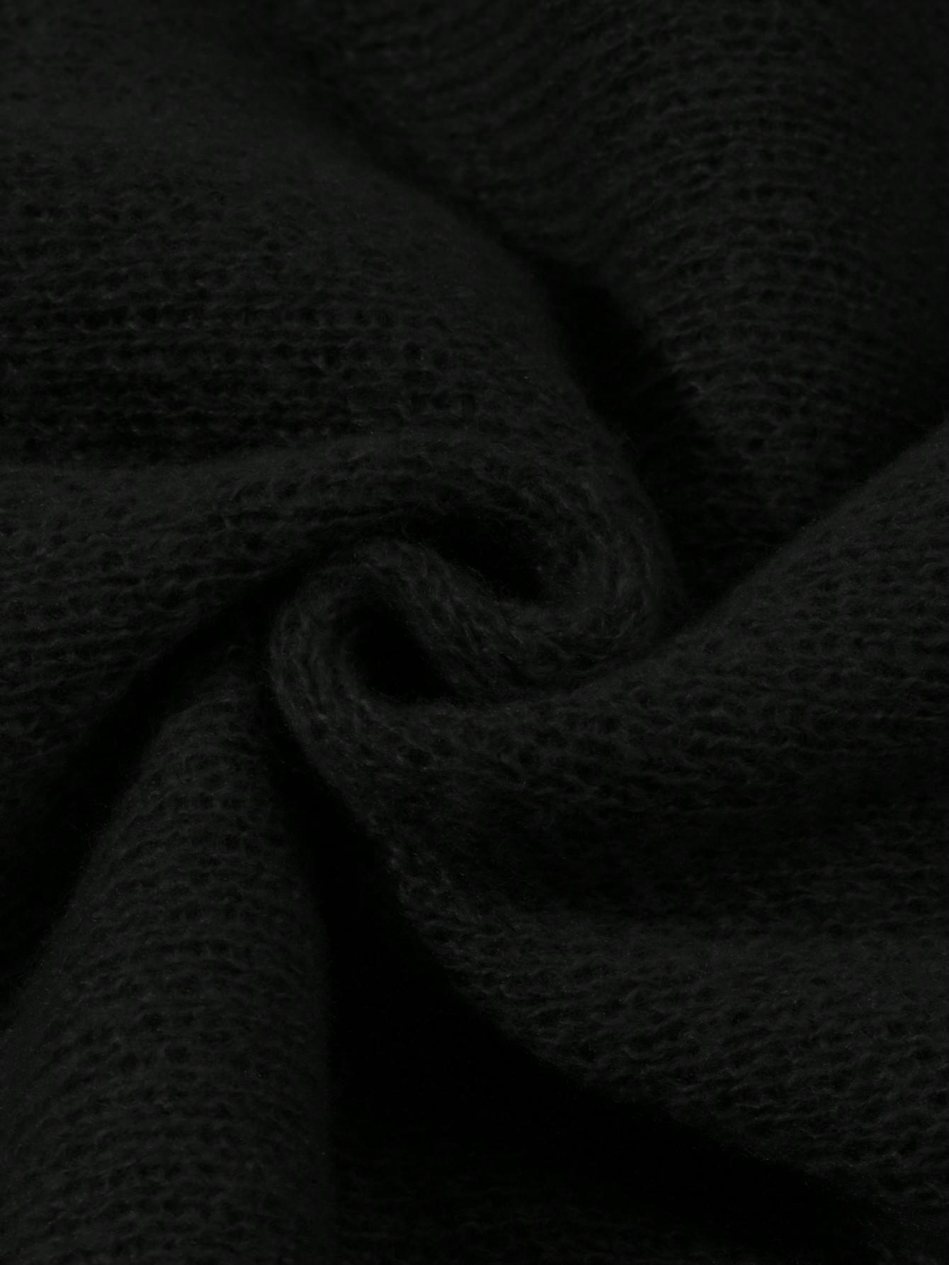 CZARNY SWETER CASUAL
