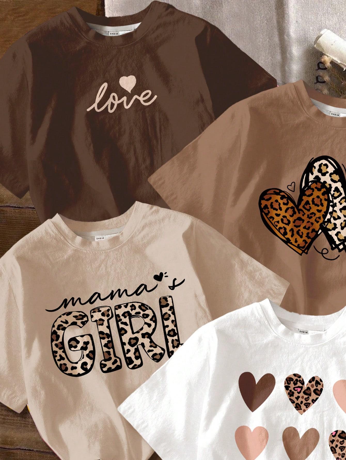t-shirt nadruk 4-pack