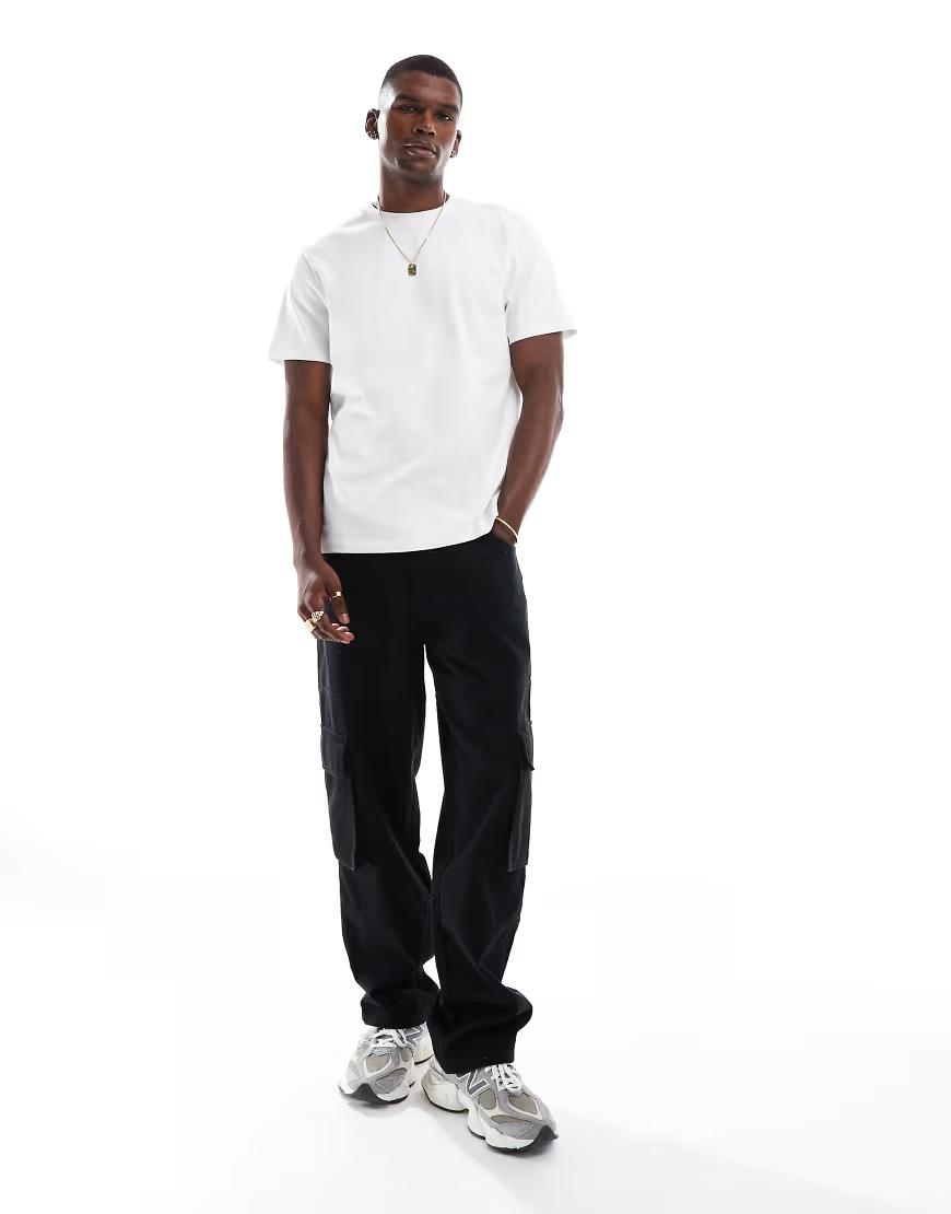 BIAŁY T-SHIRT BASIC