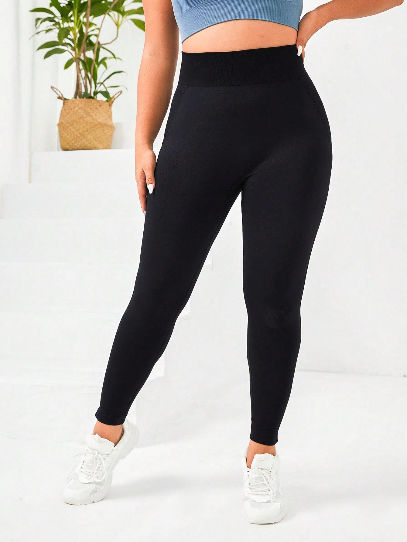 CZARNE SPORTOWE LEGGINSY 