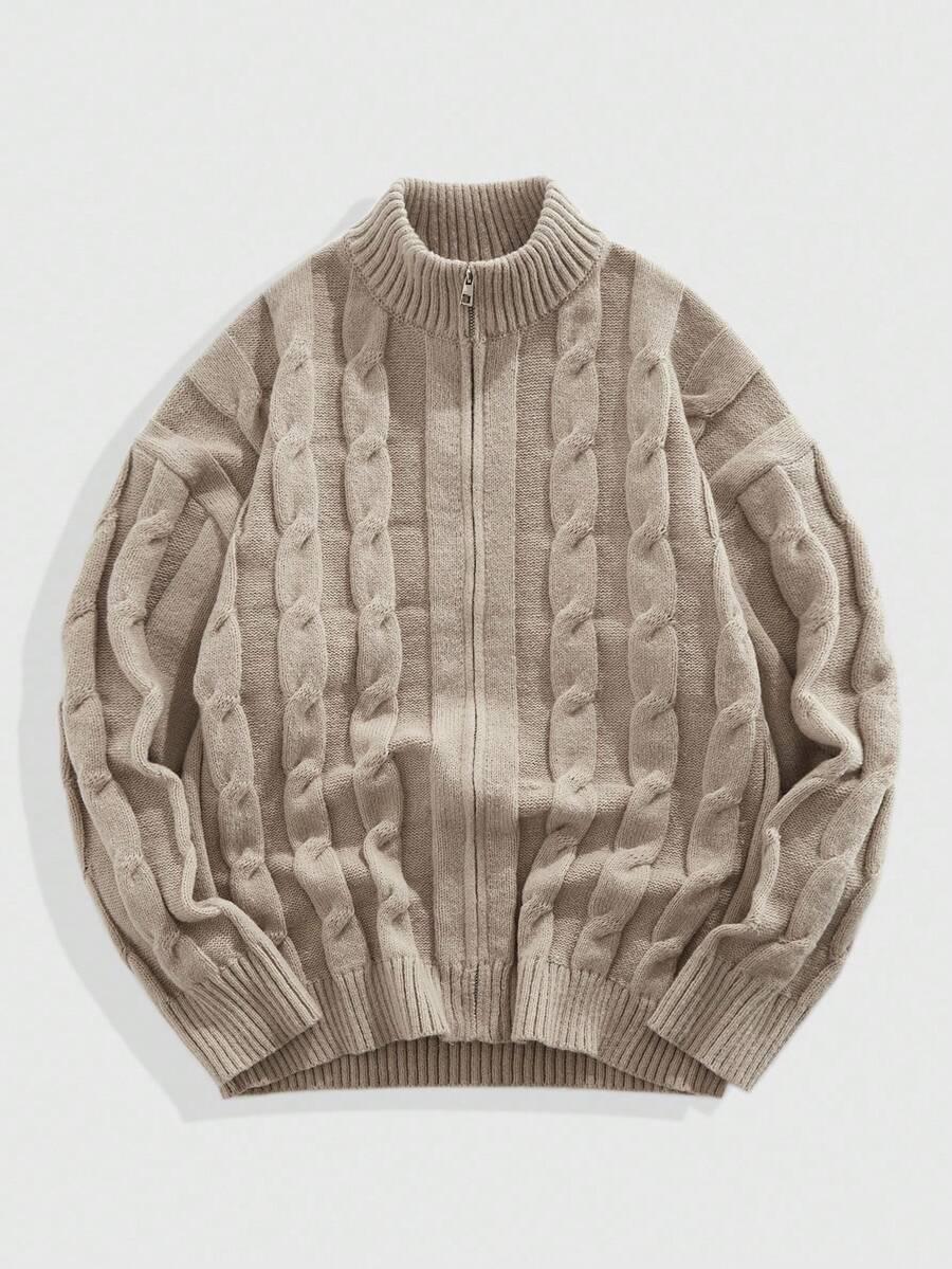 ROZPINANY SWETER MĘSKI