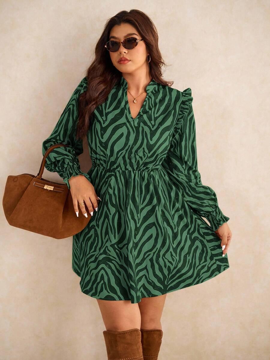 MINI SUKIENKA ANIMAL PRINt