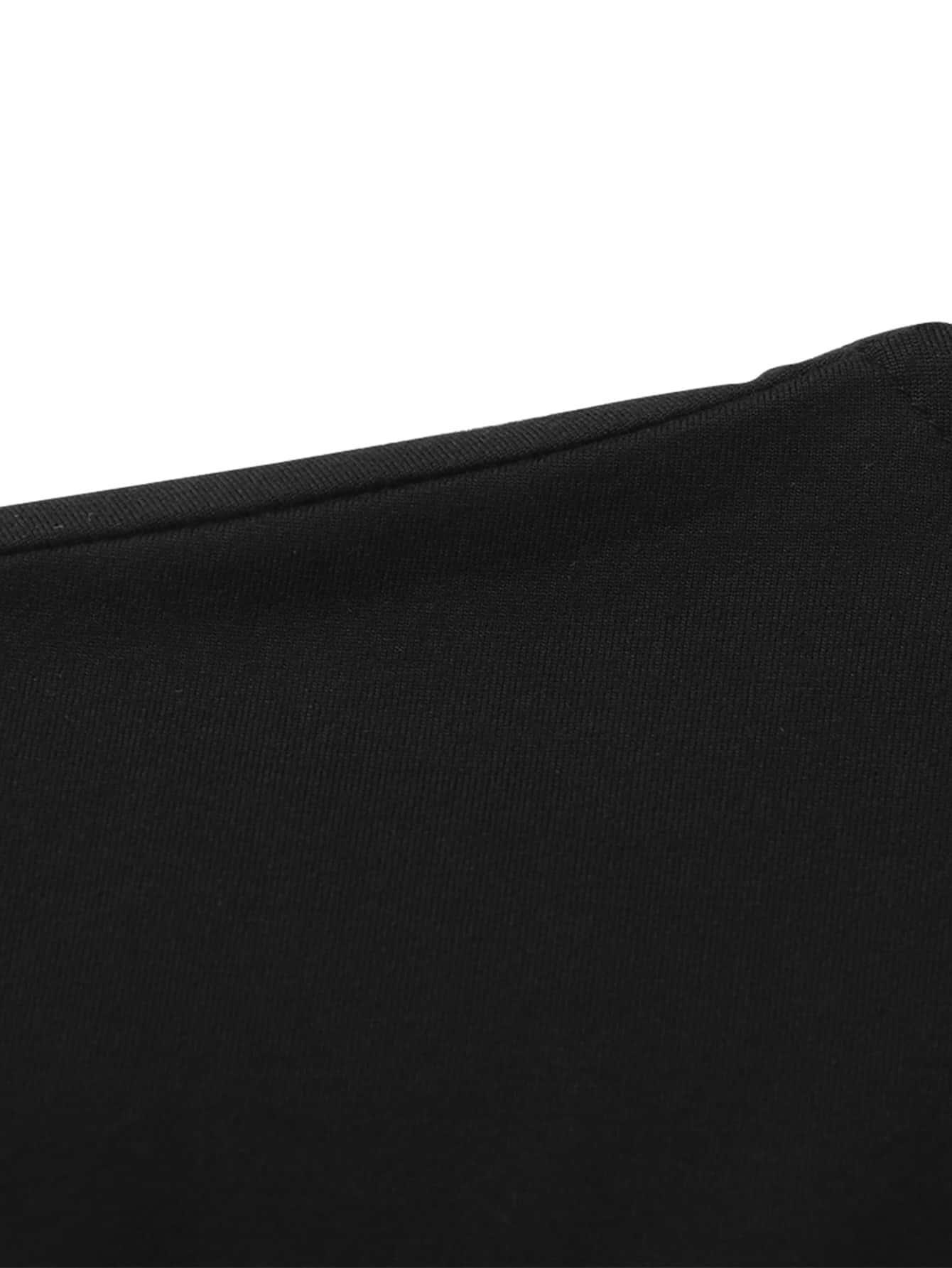 CZARNY T-SHIRT BASIC