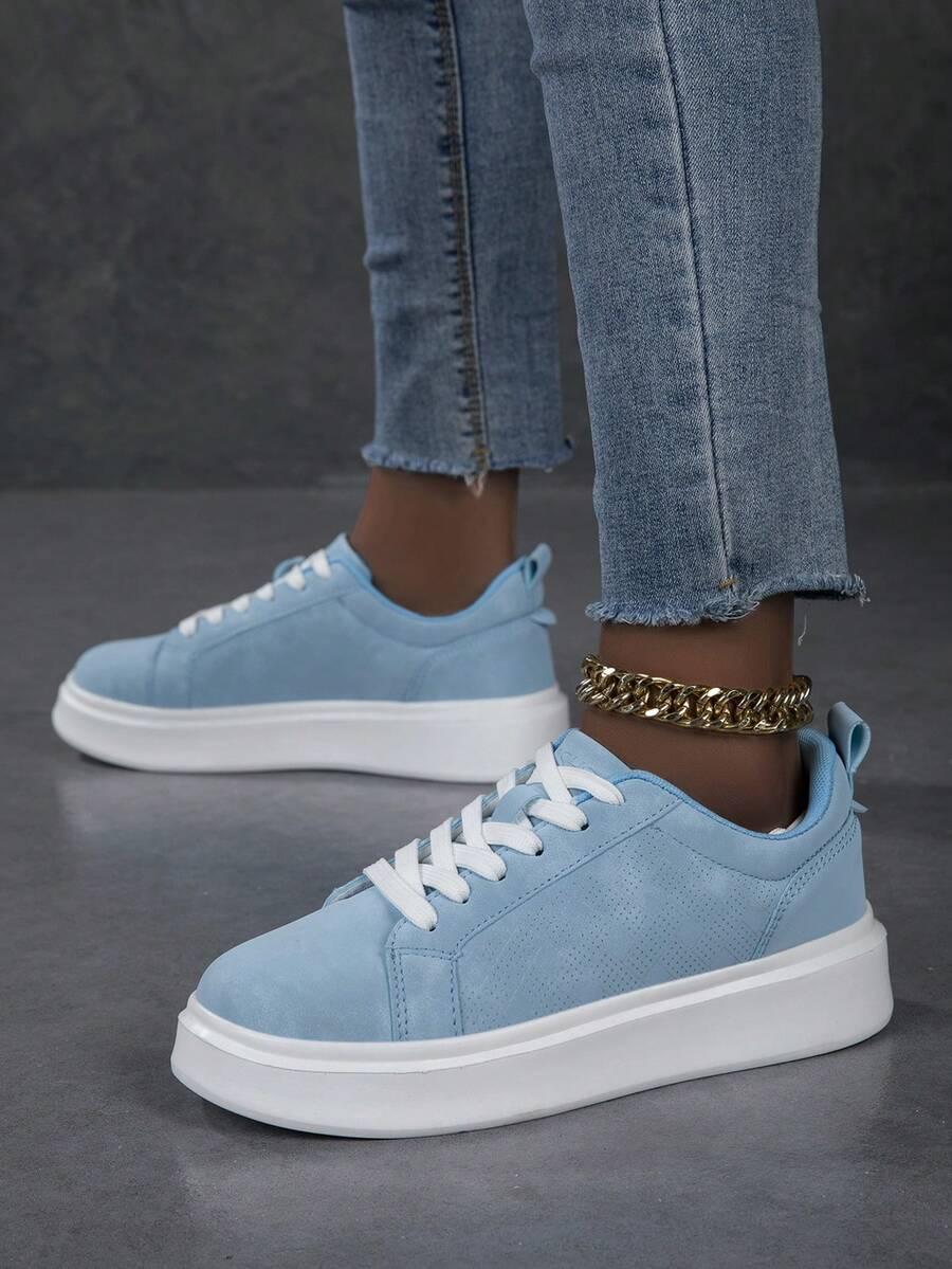 NIEBIESKIE BUTY SPORTOWE 