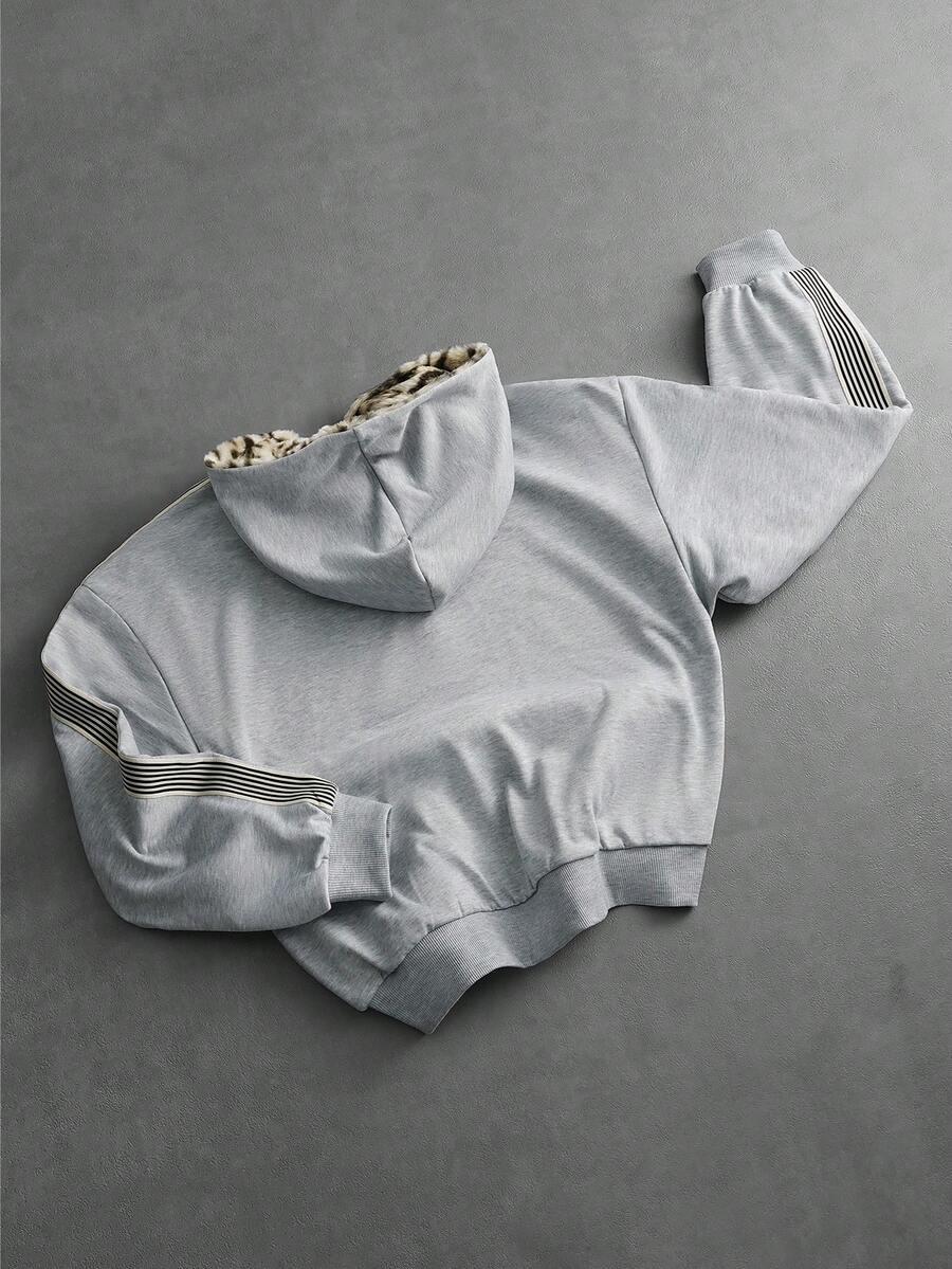 BLUZA Z KAPTUREM ZIP