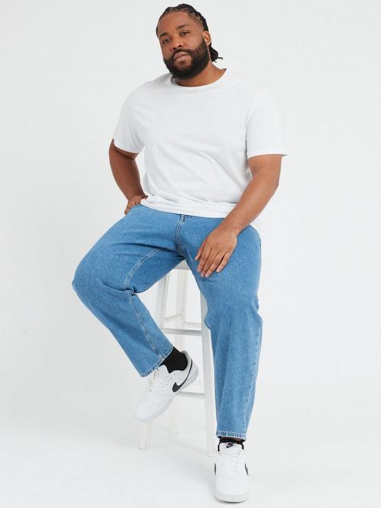 JACK&JONES JEANSY PLUS SIZE LUŹNY KRÓJ 