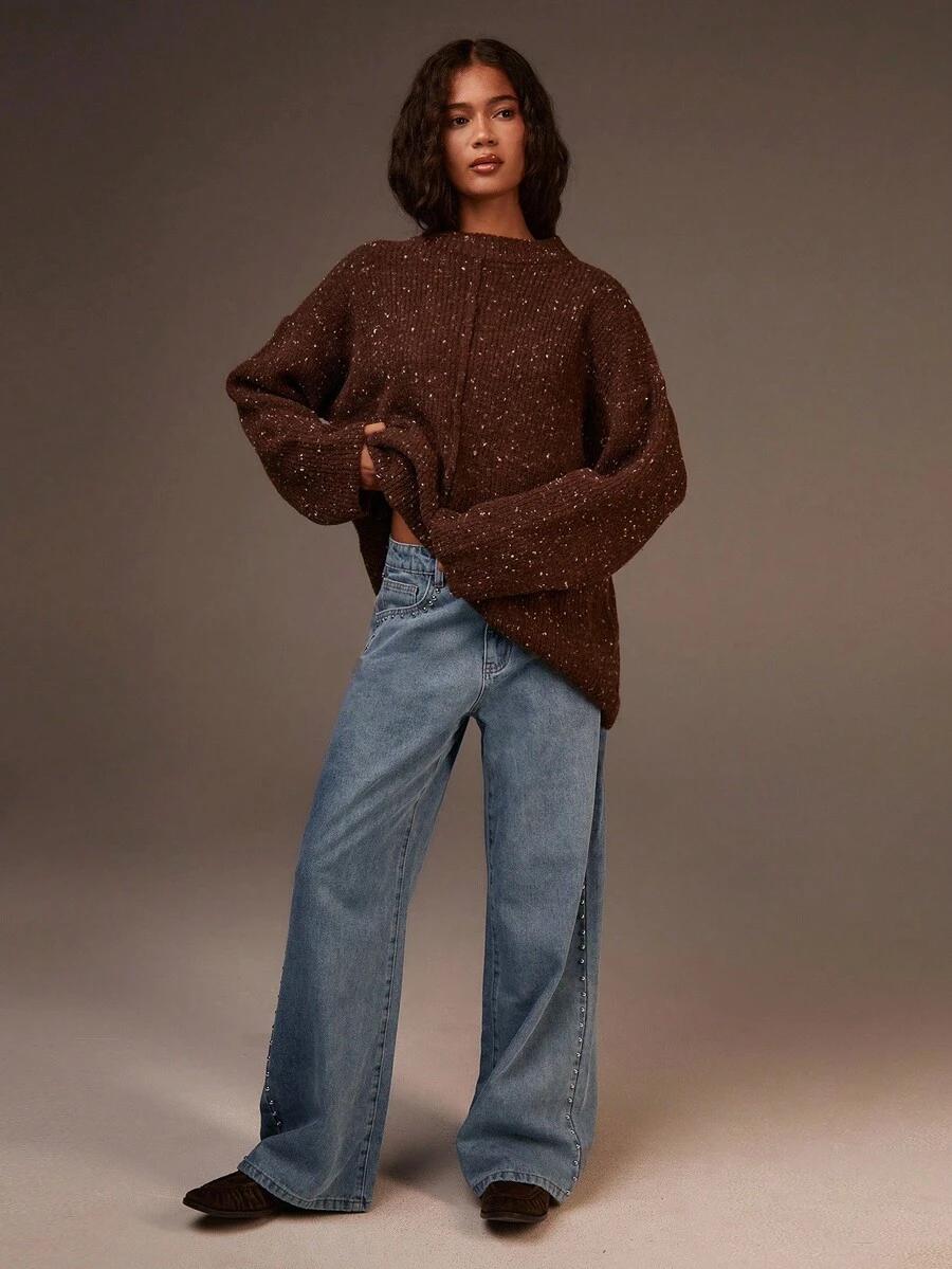 NIEBIESKIE SPODNIE JEANS