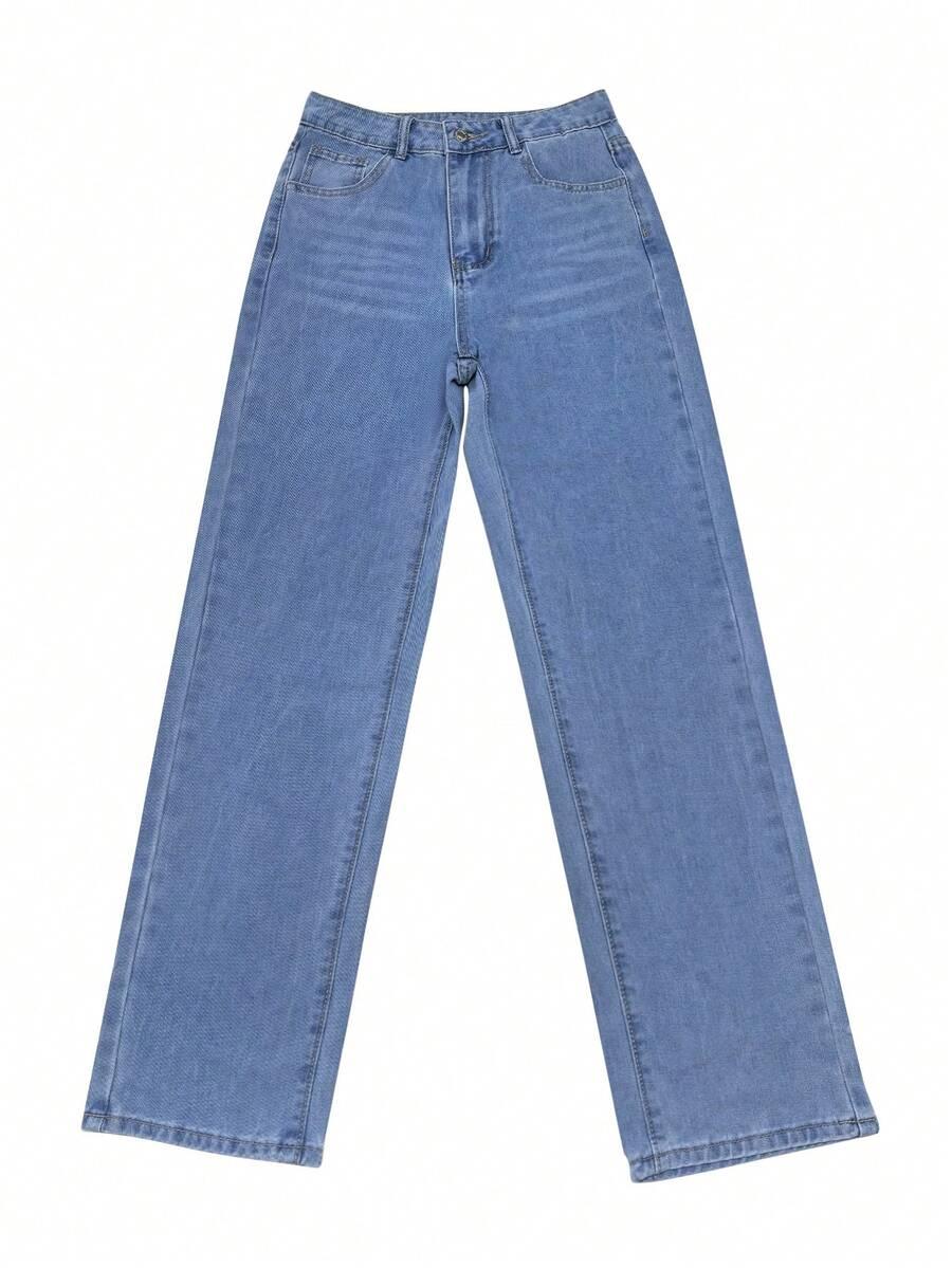 SPODNIE JEANS DZWONY