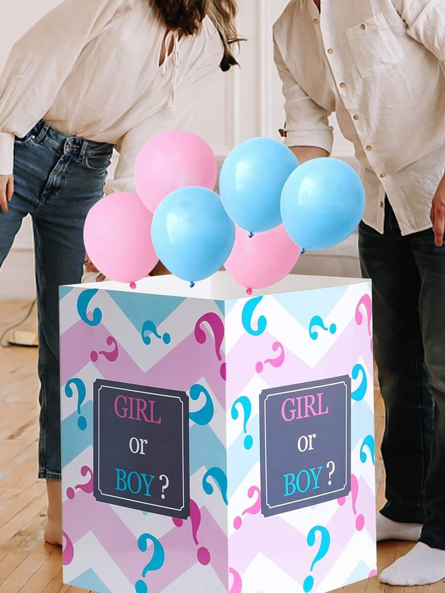 pudełko gender reveal