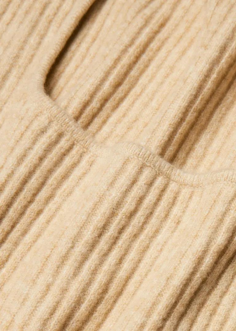 SWETER DAMSKI PLUS SIZE KWADRATOWY DEKOLT DŁUGI RĘKAW