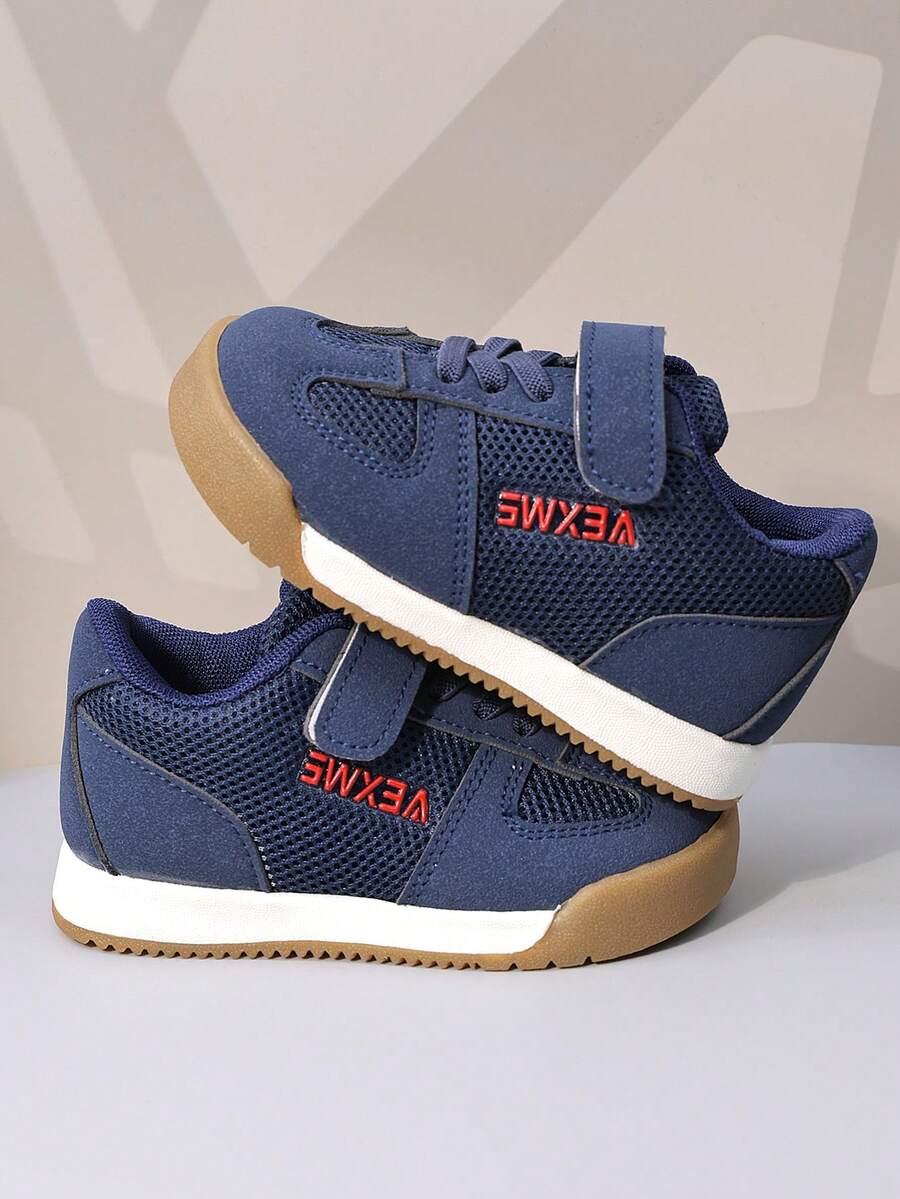 niebieskie buty sportowe rzepy