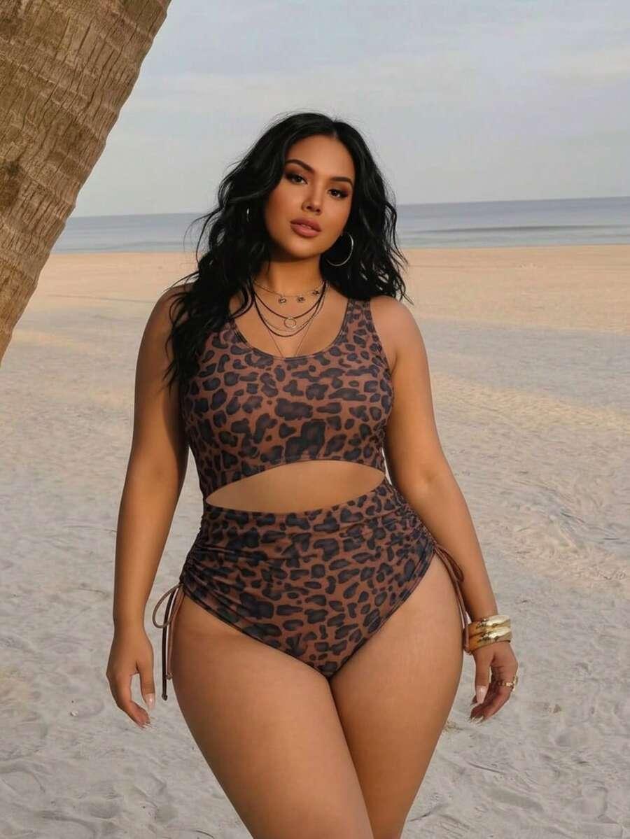 JEDNOCZĘŚCIOWY STRÓJ KĄPIELOWY ANIMAL PRINT