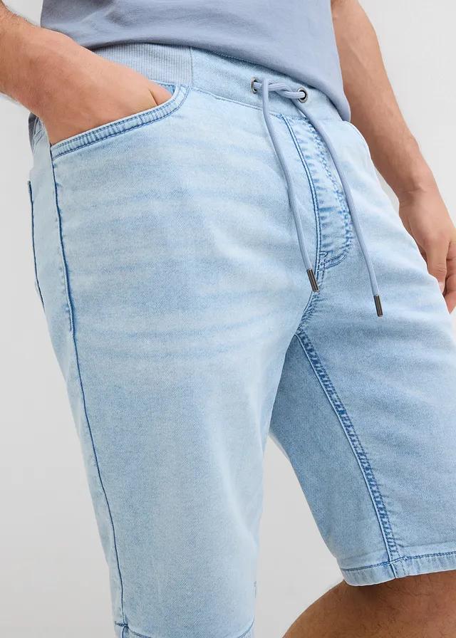 BERMUDY JEANSOWE MĘSKIE