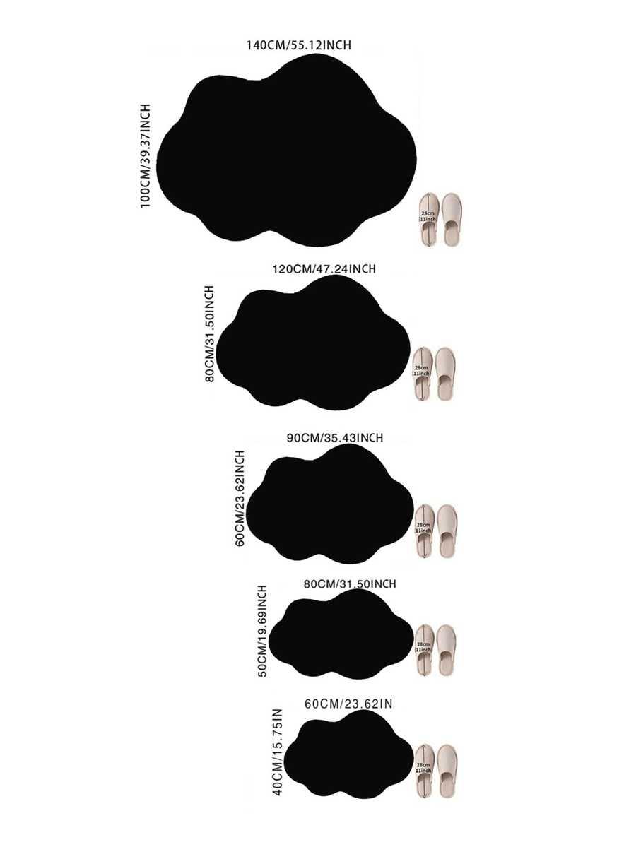BRĄZOWY DYWAN IMITACJA FUTRA