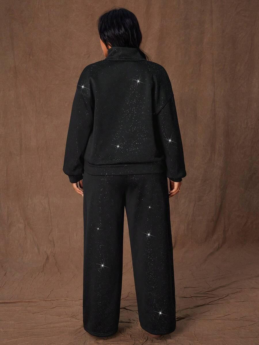 BLUZA SPODNIE KOMPLET DRESOWY