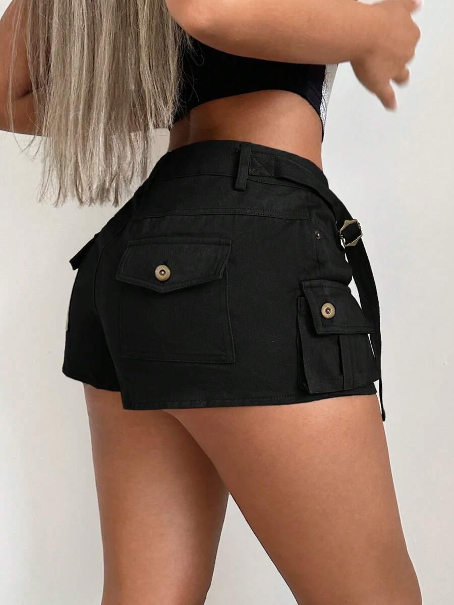 krótkie spodenki jeans