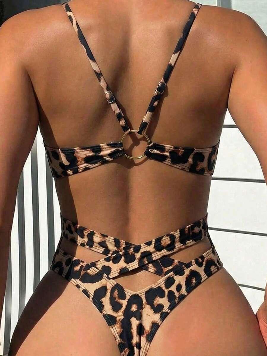 JEDNOCZĘŚCIOWY STRÓJ KĄPIELOWY ANIMAL PRINT