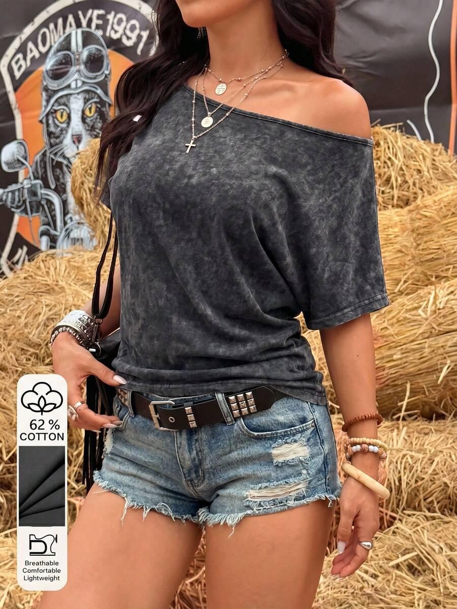 szara bluzka casual