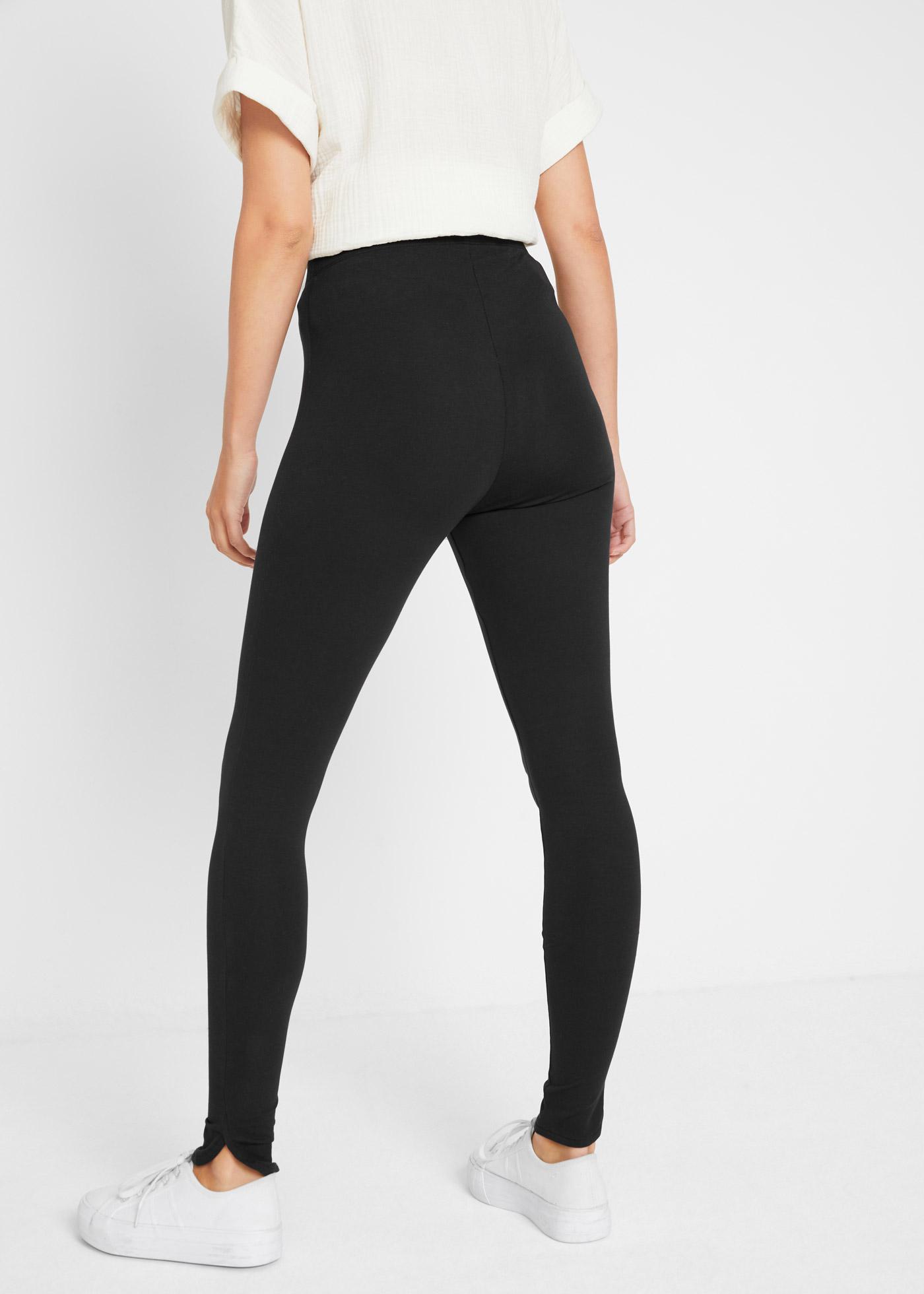 CZARNE LEGGINSY WYSOKI STAN
