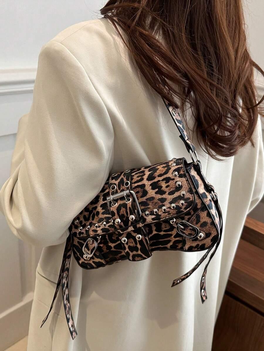 torebka na ramie animal print 