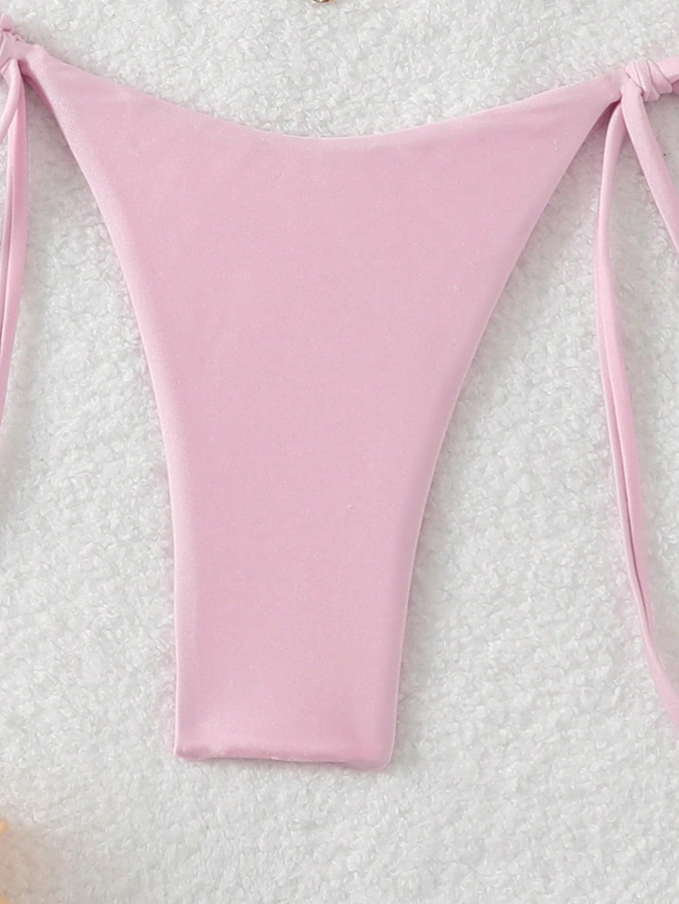 RÓŻOWY DÓŁ OD BIKINI 