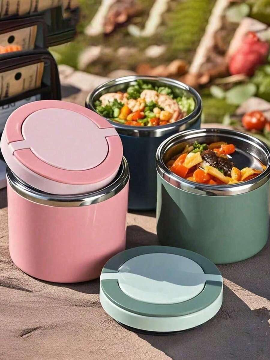 różowy pojemnik na żywność 1000ml
