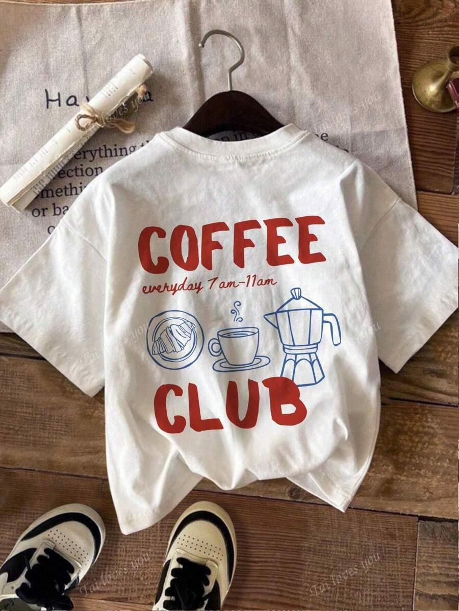 T-SHIRT DAMSKI Z NADRUKIEM