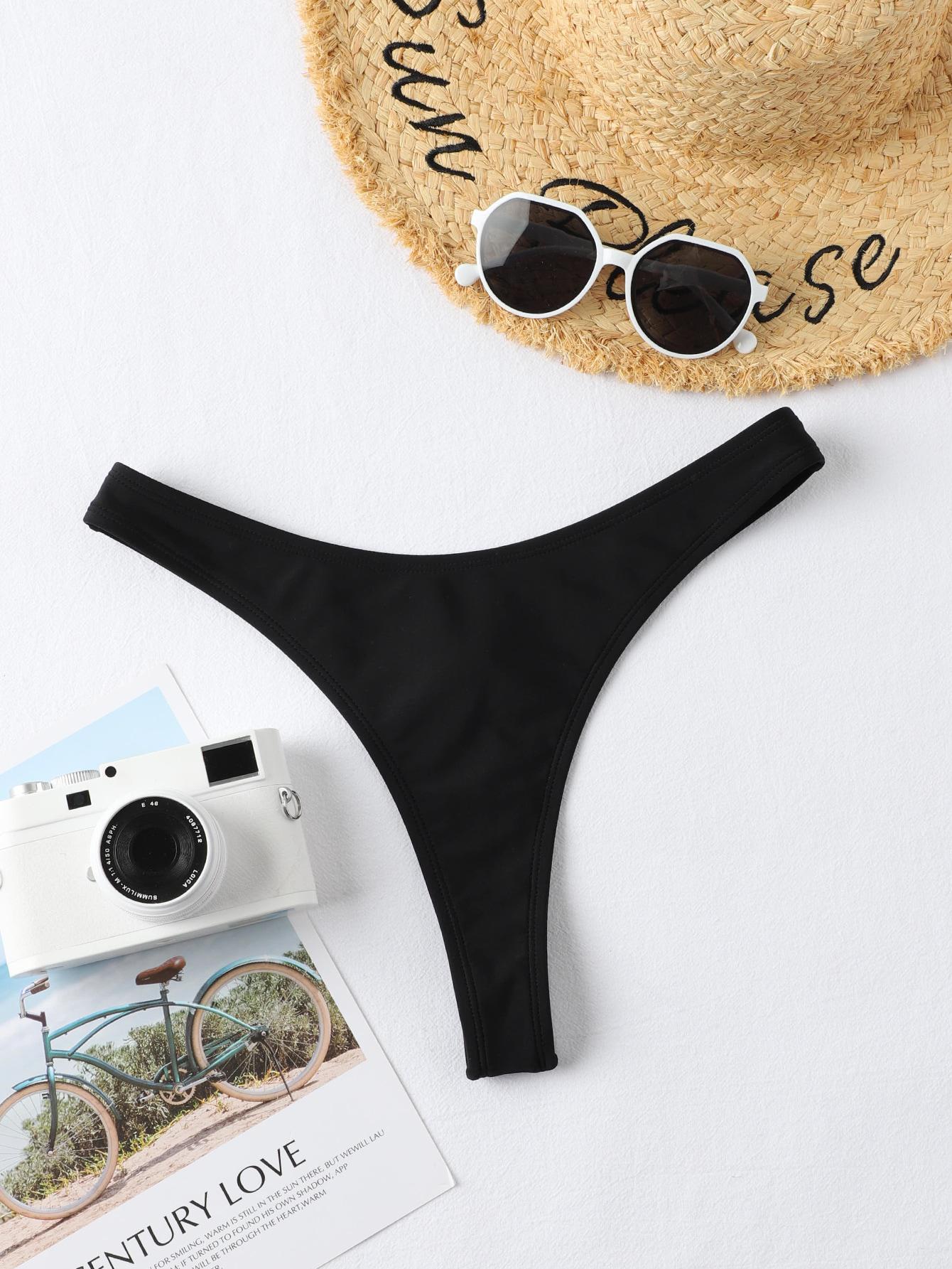 CZARNY DÓŁ OD BIKINI 