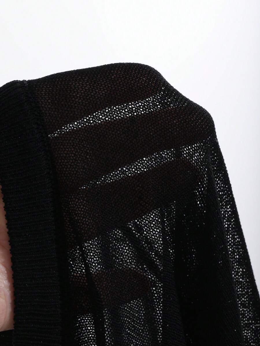 SWETER DAMSKI OKRĄGŁY DEKOLT