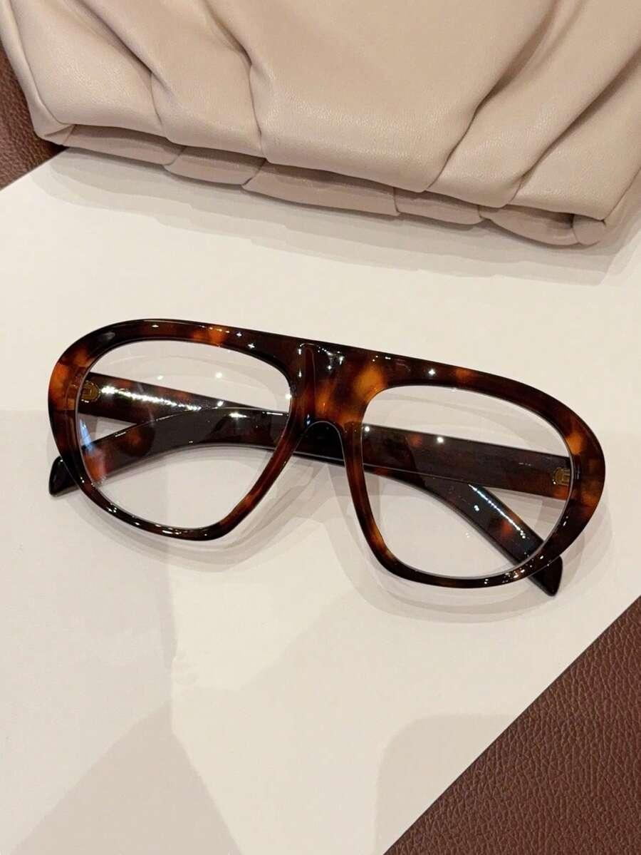 okulary zerówki animal print