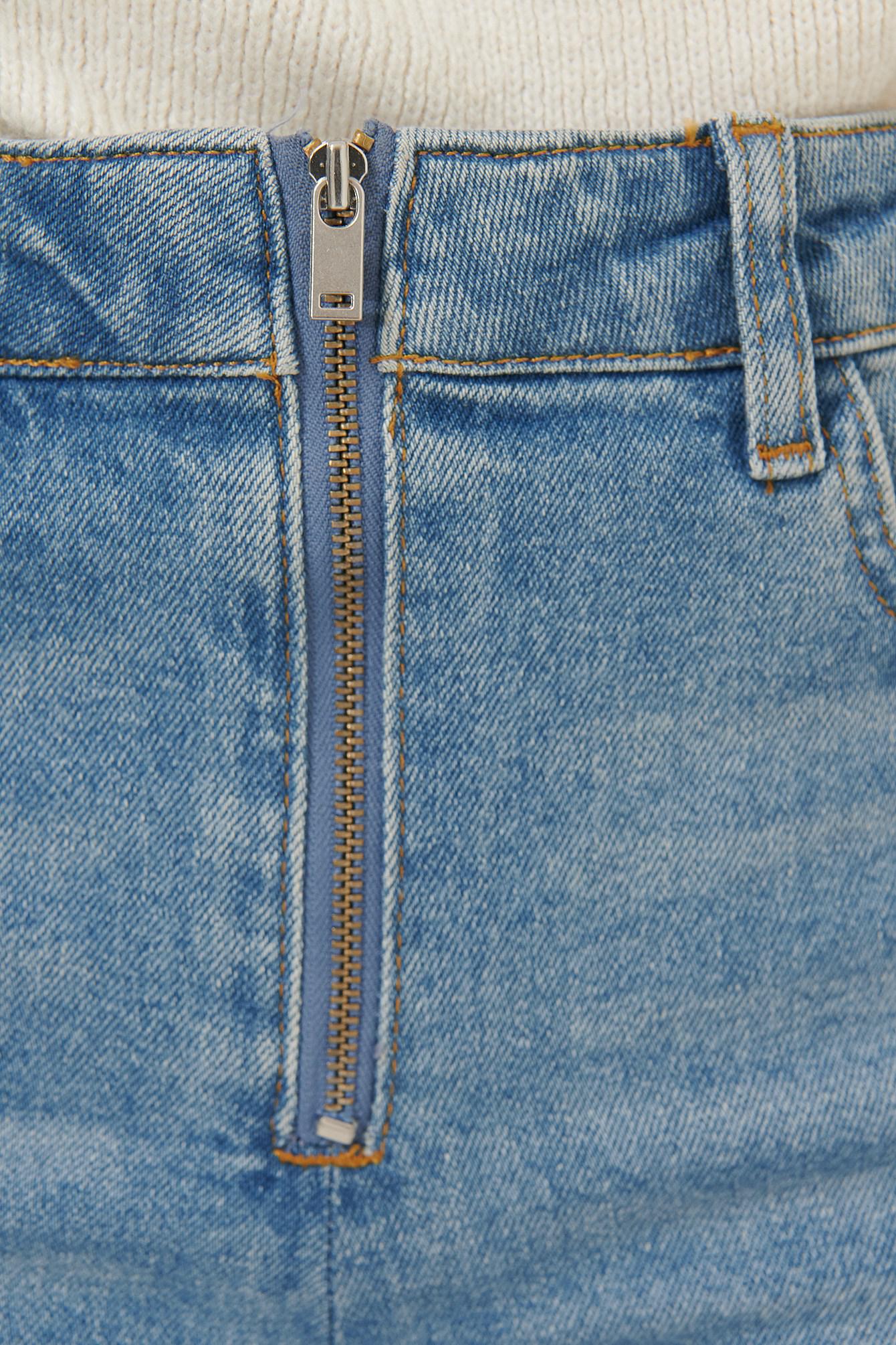SPODNIE JEANS RURKI ROZCIĘCIA ZIP