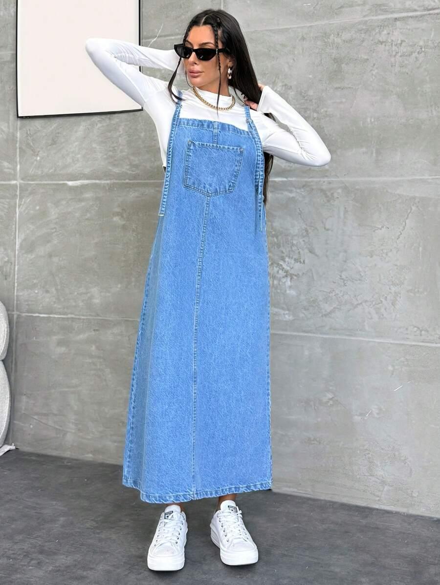MAXI SUKIENKA  JEANSOWA