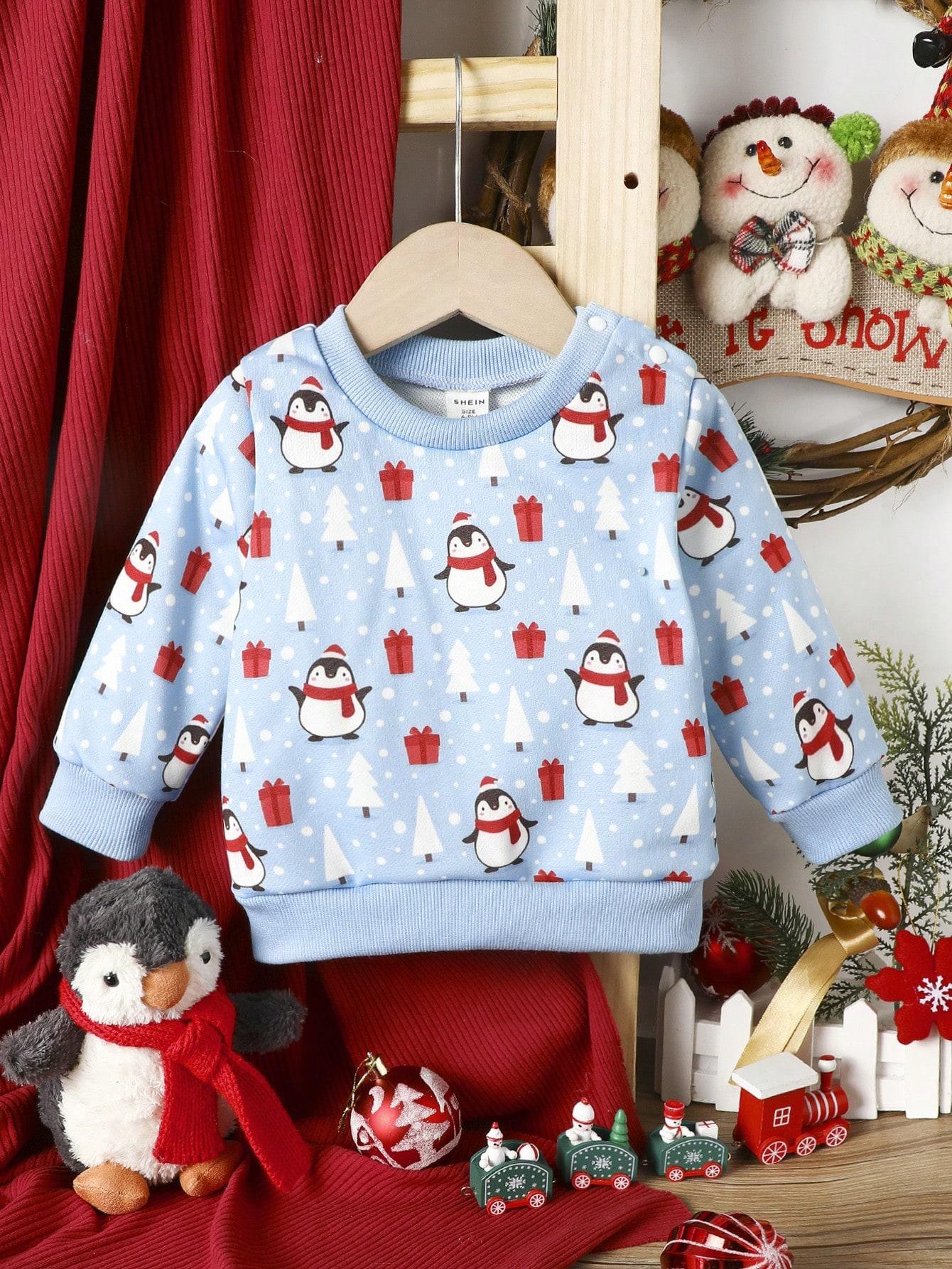 bluza ze świątecznym motywem