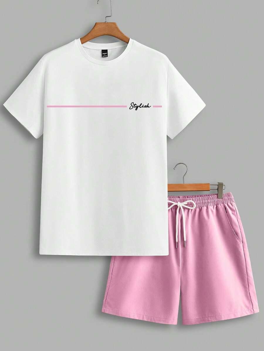t-shirt spodenki komplet