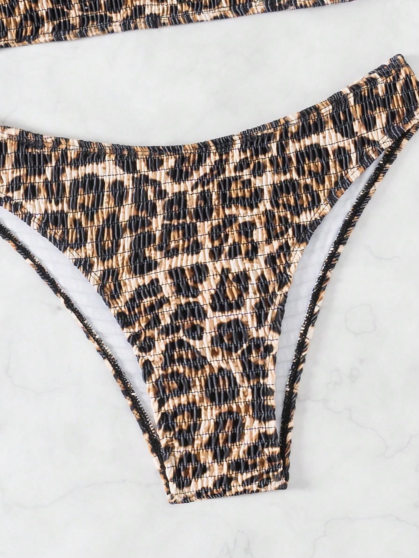 DWUCZĘŚCIOWE BIKINI DAMSKIE PANTERKA