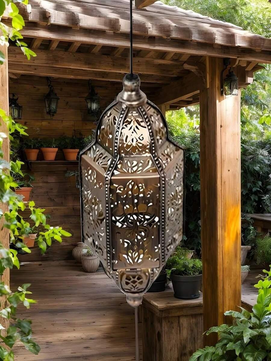 wisząca lampa solarna