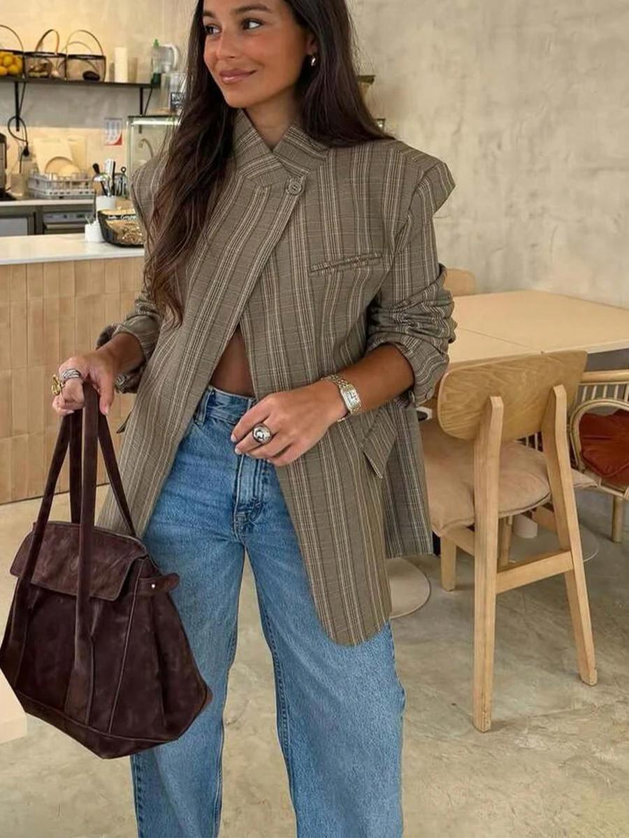 MARYNARKA W KRATĘ CASUAL